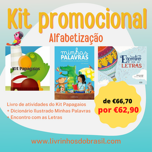 Kit promocional ALFABETIZAÇÃO