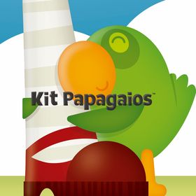 Livro de atividades Kit Papagaios - método simples e eficaz de ensino de Língua Portuguesa para crianças