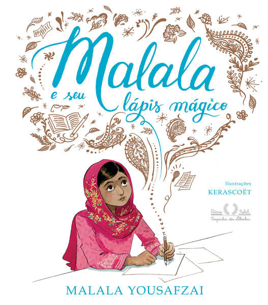 capa livro Malala e seu lápis mágico, autor(a) Malala Yousafzai