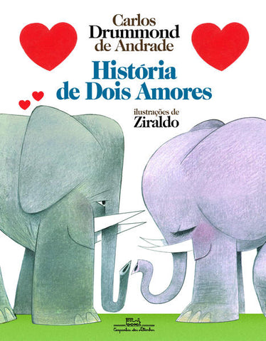 capa livro História de dois amores, autor(a) Carlos Drummond de Andrade