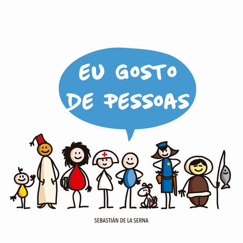 capa livro Eu gosto de pessoas, autor(a) La Serna, Sebastian de