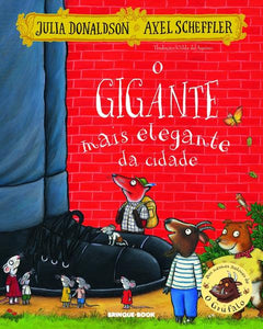 capa livro O gigante mais elegante da cidade, autor(a) Donaldson, Julia