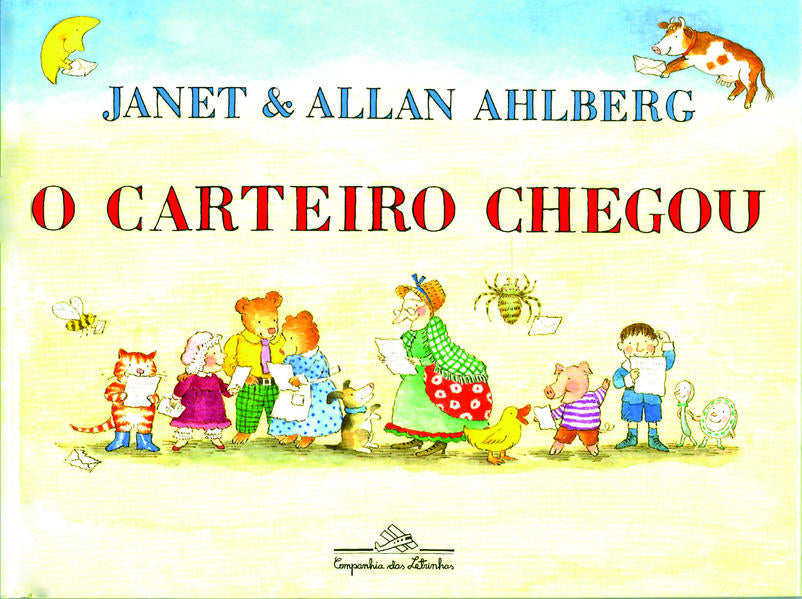 capa livro O carteiro chegou, autor(a) Allan Ahlberg