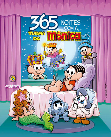 capa livro Turma da Mônica - 365 noites, autor(a) Sousa, Mauricio de