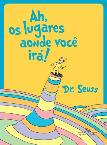 capa livro Ah, os lugares aonde você irá!, autor(a) Dr. Seuss